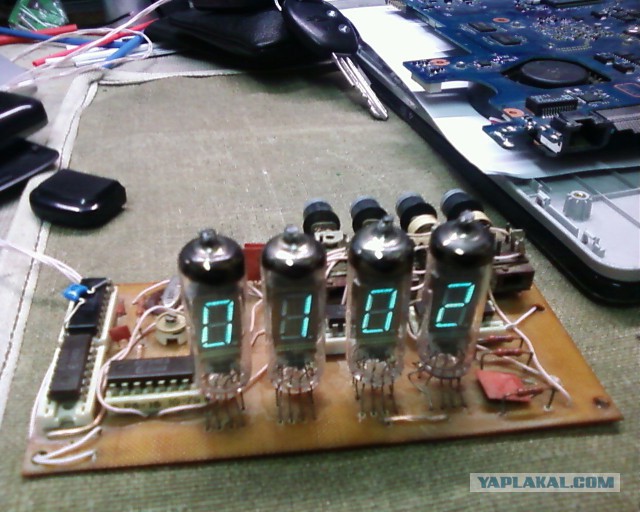 Делаем nixie-часы в подарок