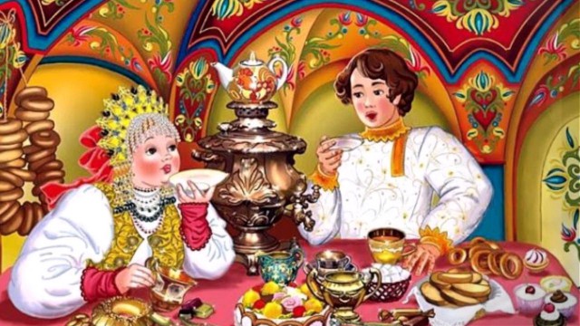 Чаепитие в Российской империи