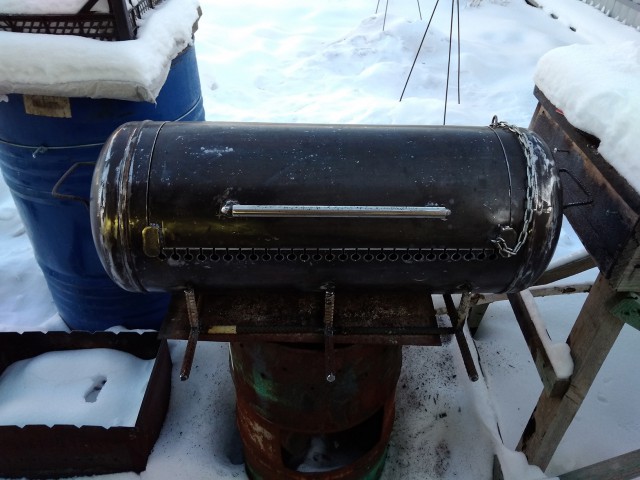 Мангал рукожопа DIY