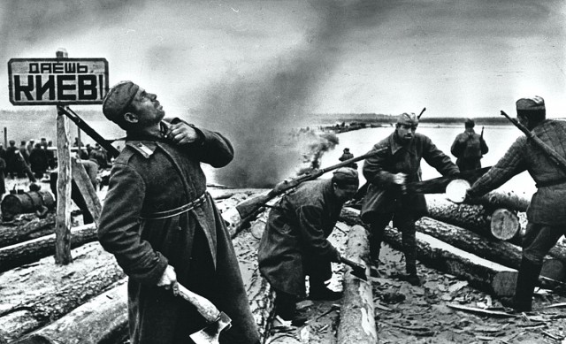 Сапёры Великой Отечественной войны.