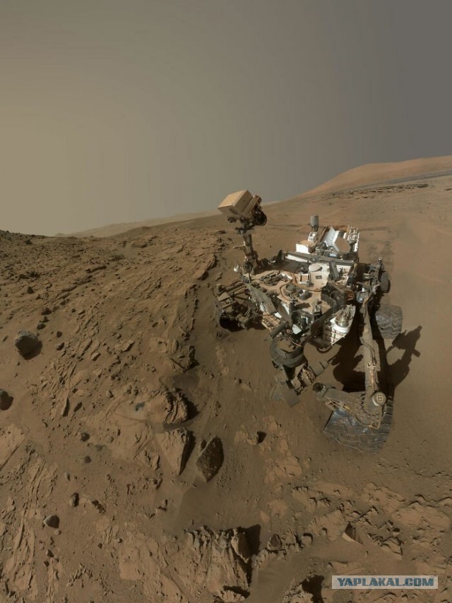 Лучшие фото с марсохода Curiosity