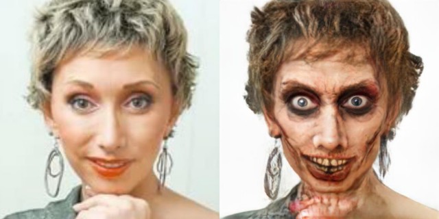 Make Me A Zombie! Нейросеть превратит Вас в зомби