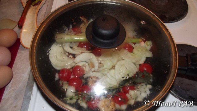 Необычная яичница