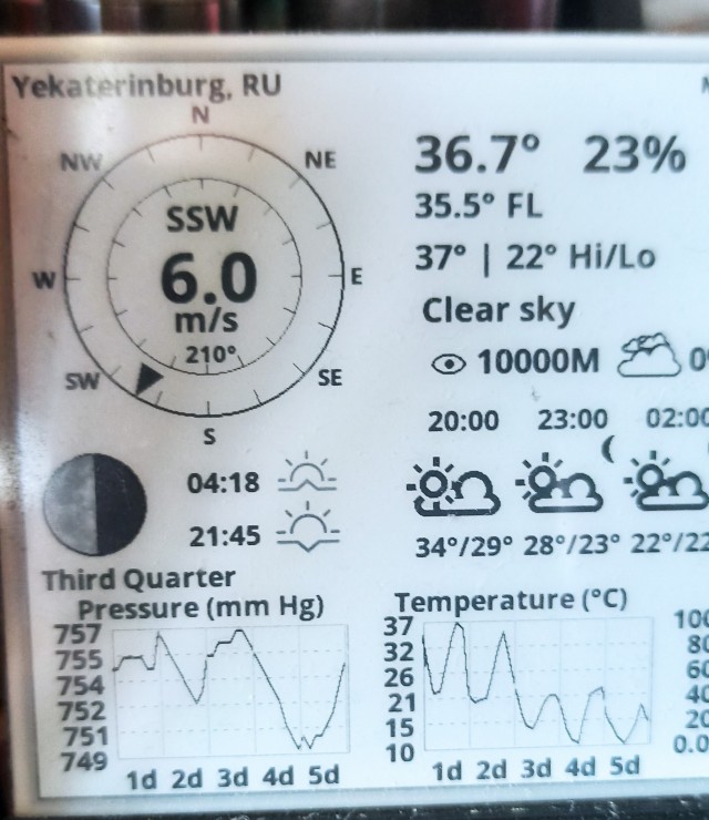 В Уфе нонче 39°С