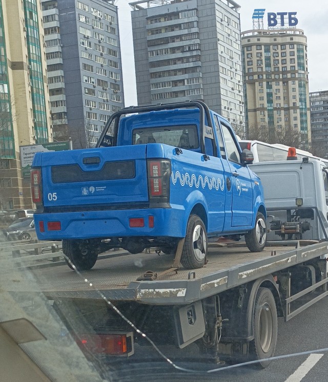 В Россию привезли электрические пикапы RTA за 500 тыс. рублей