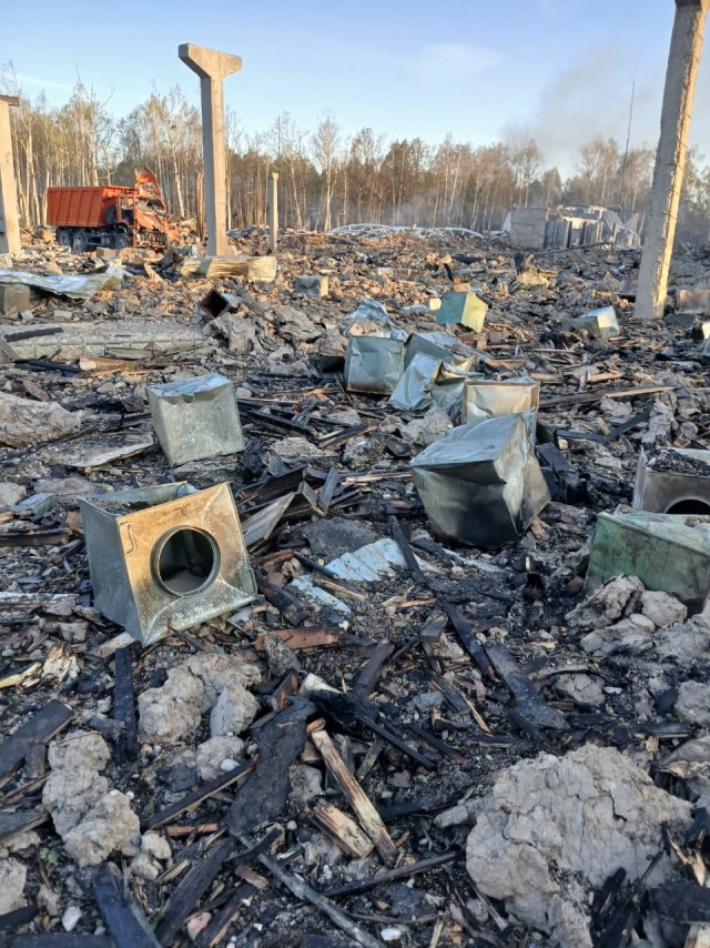 Взрыв произошёл на заводе «Эластик», производящем порох в Рязанской области