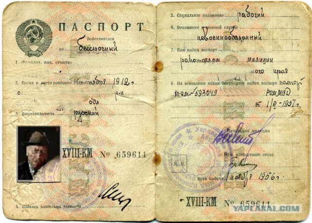 База пользователей ЯПа