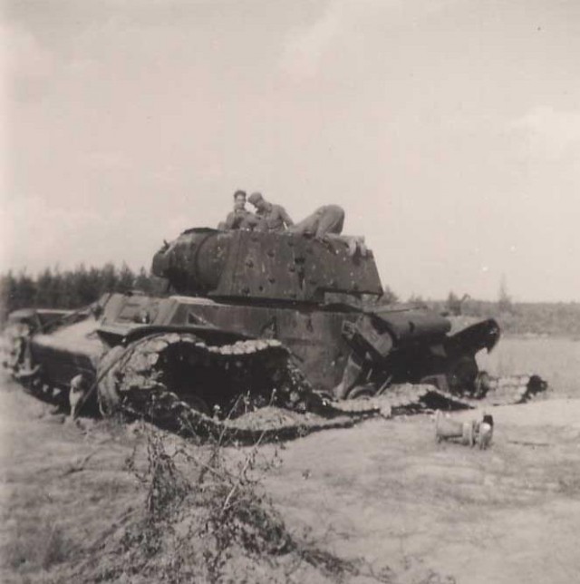 КВ-1, который сражался до конца, лето 1941