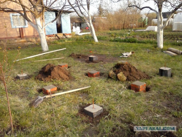 Моя мини стройка беседки 3х3 метра