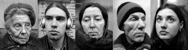 Лица в метро