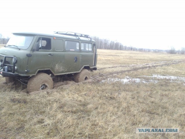 Постройка Уаз буханка "Охотник"