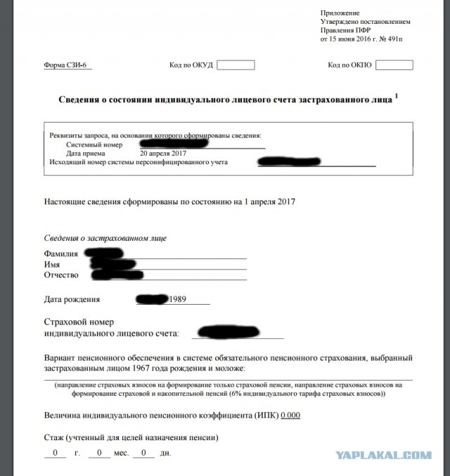 Пенсия для любителей конвертов