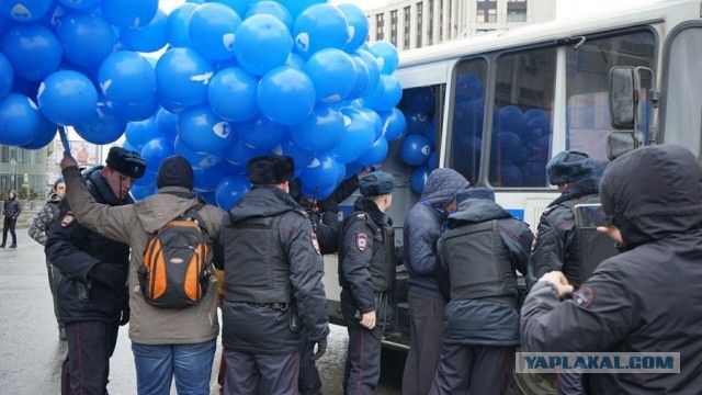 Тренировка Росгвардии на митинге