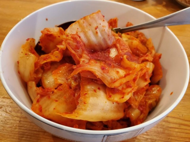 Картофельный салат по-корейски.