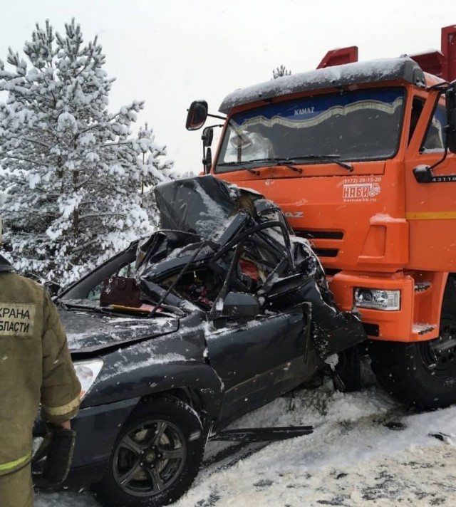Страшная авария на трассе Лангепас-Сургут