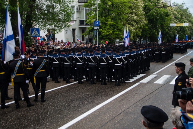 Парад Победы в Севастополе.