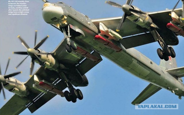 Первая война Ту-95 и Ту-160