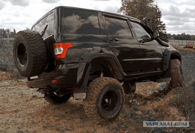 UAZ Patriot с турбодизелем Cummins ISF 2.8... 175 л.c / 520 Нм! Валит!