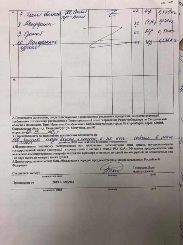 Бизнесмену, который бесплатно раздает продукты в магазине, грозят штрафы и уголовное дело