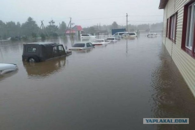 Город Байкальск тонет