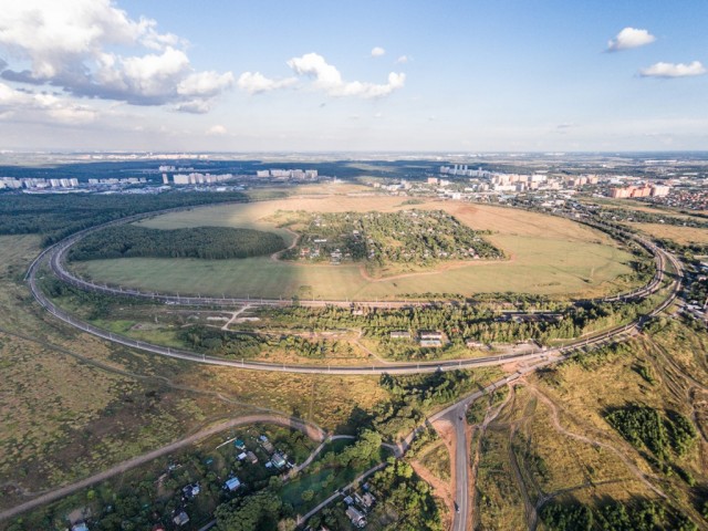 Московская деревня в железнодорожном кольце