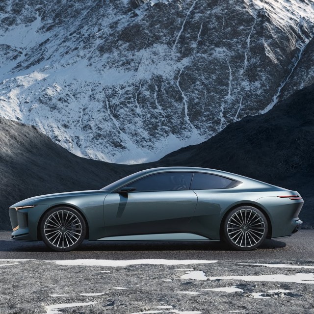 Концепт Vision BMW Alpina оказался огромным купе с мотором V8