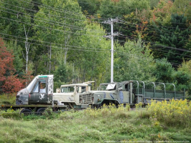 Раритетная военная техника в закромах пенсионера