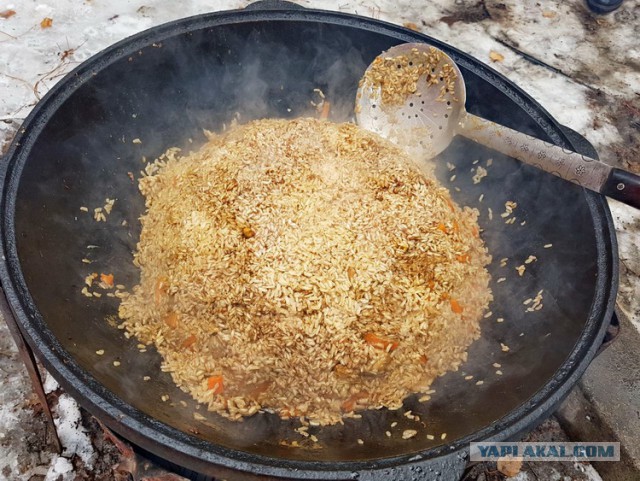 Блюда для казана, на природе и свежем воздухе
