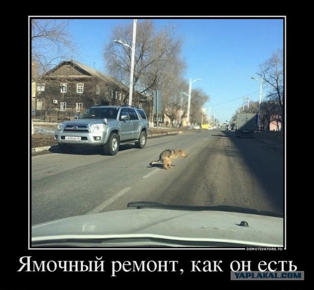 Ямочный ремонт в США