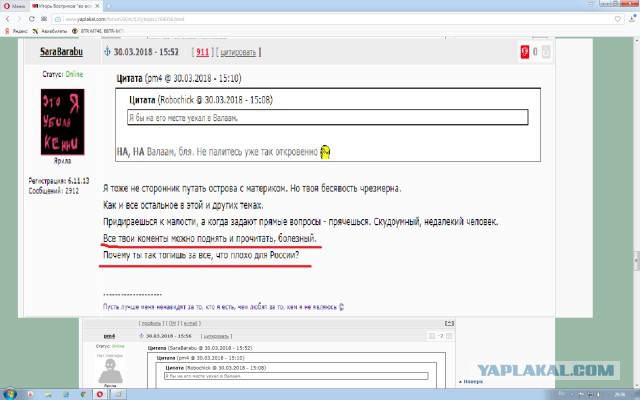 Игорь Востриков "во всем виноваты майданщики"