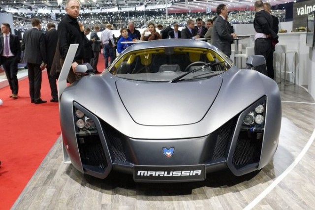 Новая "Marussia B2" в Женеве