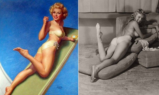 18 редких эротических фотографий Мэрилин Монро в самом начале ее карьеры