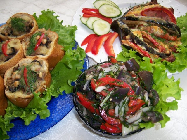 Баклажаны, они же "Синенькие", варианты рецептов