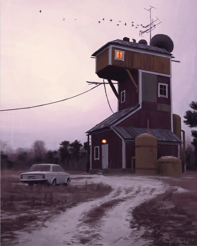 Повседневное будущее: Simon Stålenhag Art Gallery