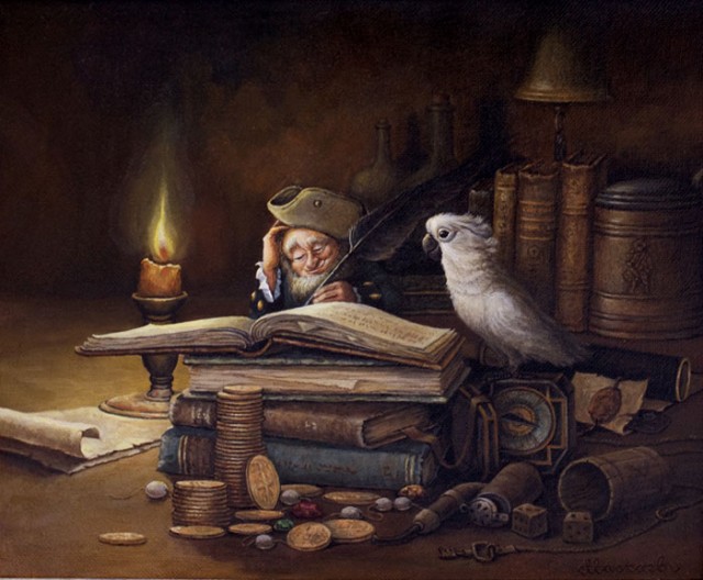 Добрые сказочные картинки. А. Маскаев