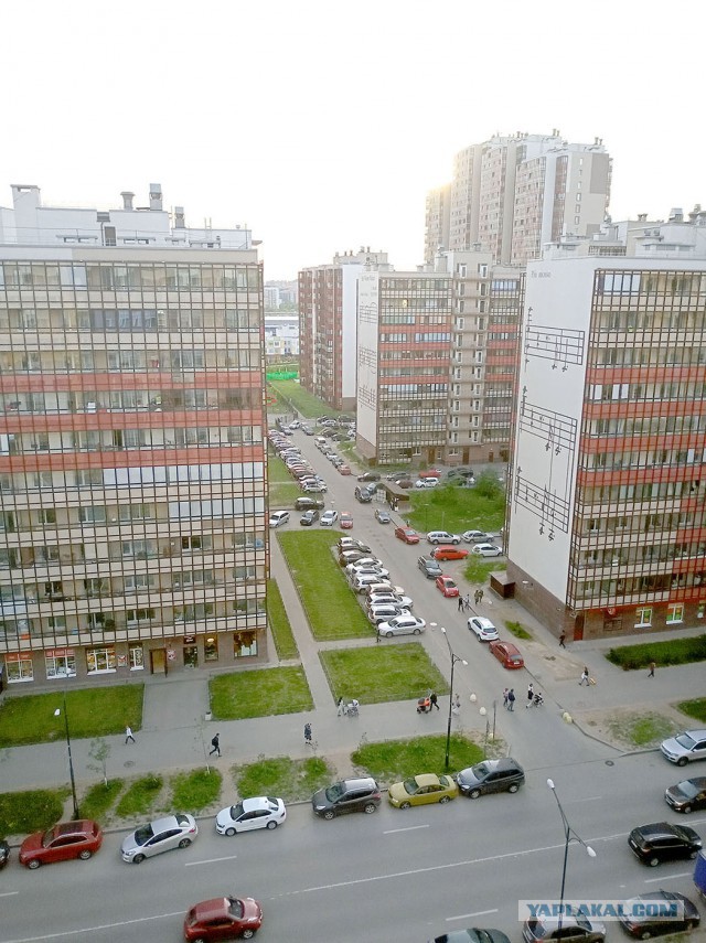 Лето, делимся видом из окна