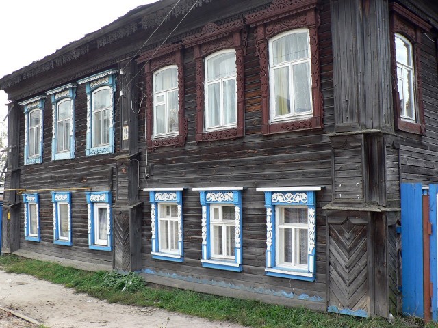 г.Семёнов. Наличники на окна (82 фото)