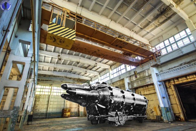 Заброшенные цеха, где производили межконтинентальные баллистические ракеты Р-27 для атомных подлодок