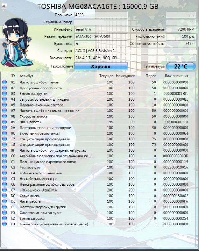 Продам HDD 3.5" 16 ТБ
