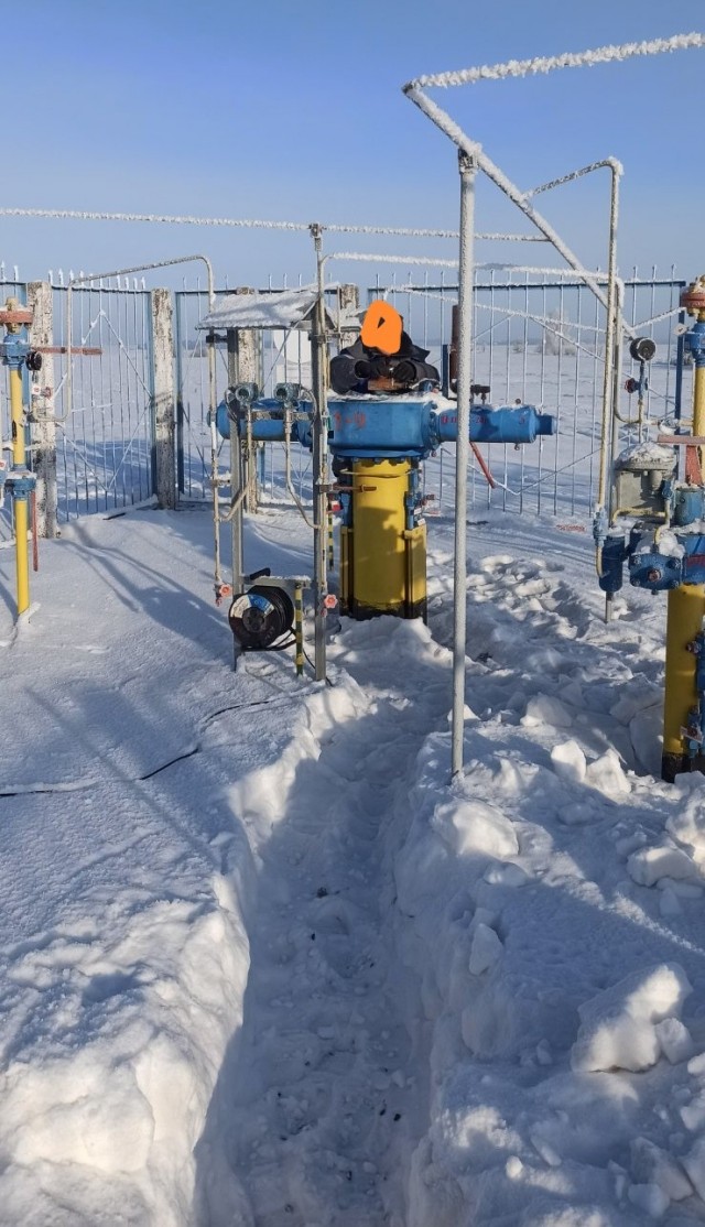 Работа машиниста крана в -25