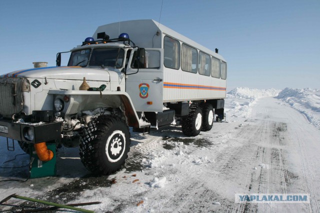 Советский транспорт в Диксоне