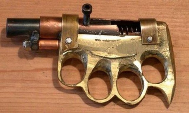 Самопальное оружие в руках различных банд