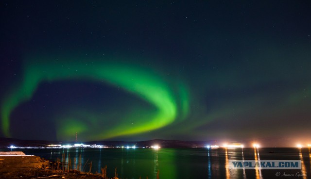 Полярная ночь в Мурманске