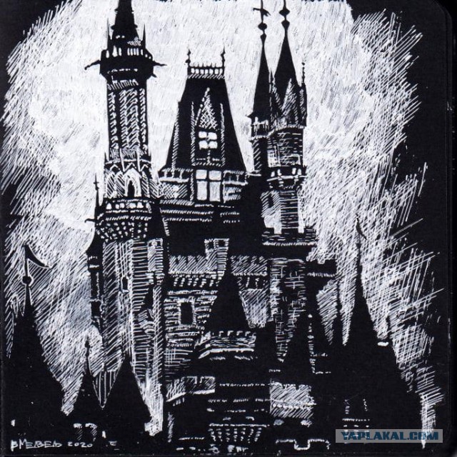 Белым по черному