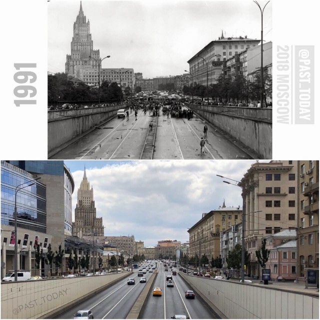 Фотосравнения. Москва 90-е и сейчас. Часть 2