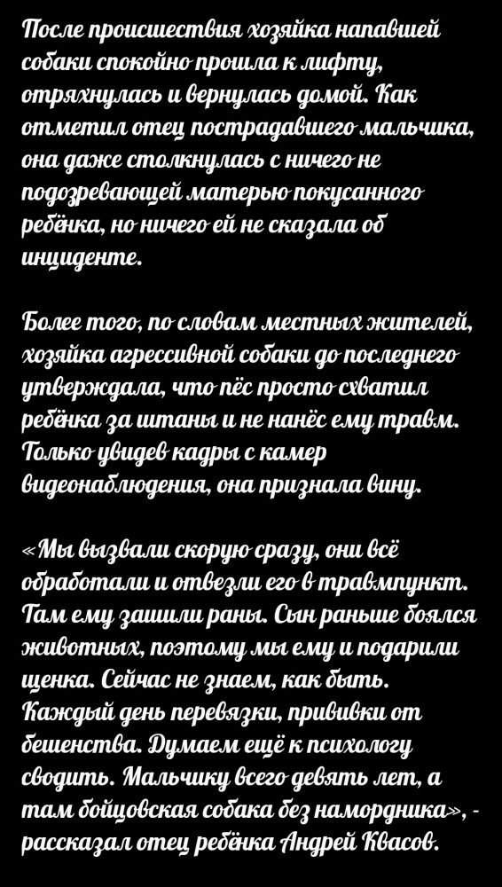 В Новосибирске бойцовская собака напала на школьника в подъезде