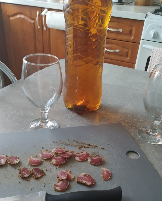 Вяленое мясо.
