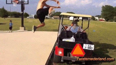 Эффектный прыжок