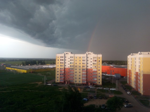 Гроза над Костромой (31.05.2015)