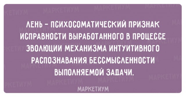 15 самых правдивых историй из жизни настоящих лентяев!